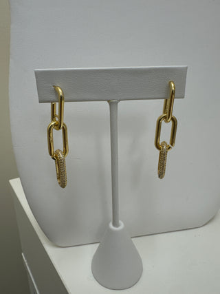 Paper Clip Earrings