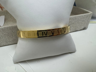 Roman Numeral Bangle